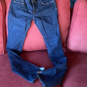 J Brand Pencil Split Leg Jeans